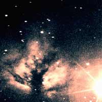 The Flame nebula in Orion