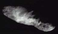 Снимок ядра кометы с близкого расстояния