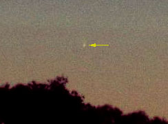 Снимок кометы 12 апреля - Терри Лавджой
