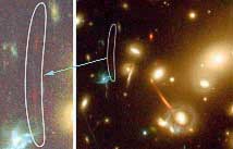 Скопление галактик Abell 2218 - Hubble