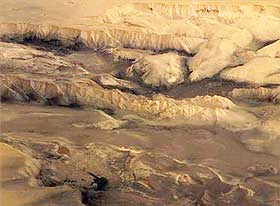Долина Маринеров на Марсе