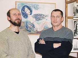 Владимир Гайдуков и Александр Трифонов - 26 декабря 2001г.
