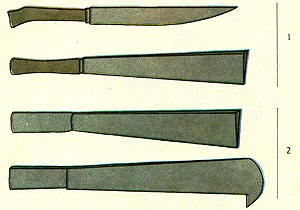 Образцы ножей-мачете
