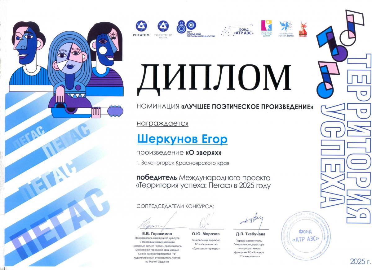 Шеркунов-Егор Территория-успеха поэзия
